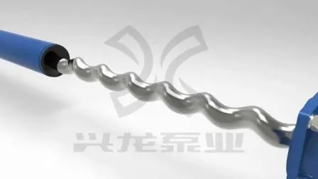 Factory Price Progressive Cavity Single Screw Pump for Sewage Sludge / Polymer Chemicals Dosing/Oily Water/Molasses/Food and Other Viscous Liquids